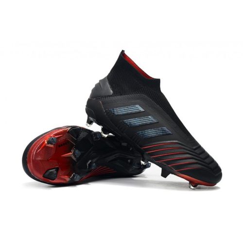 adidas Archetic Predator 19+ FG Zapatos - Negro Rojo_7.jpg